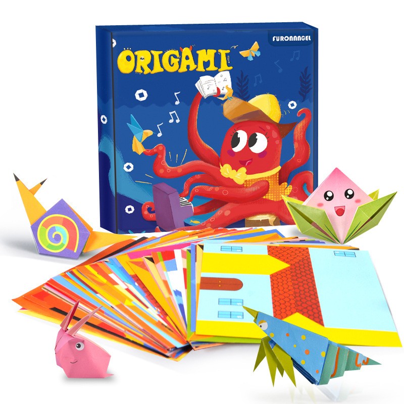 Animal Origami Kit - School Paper Scrapbooking