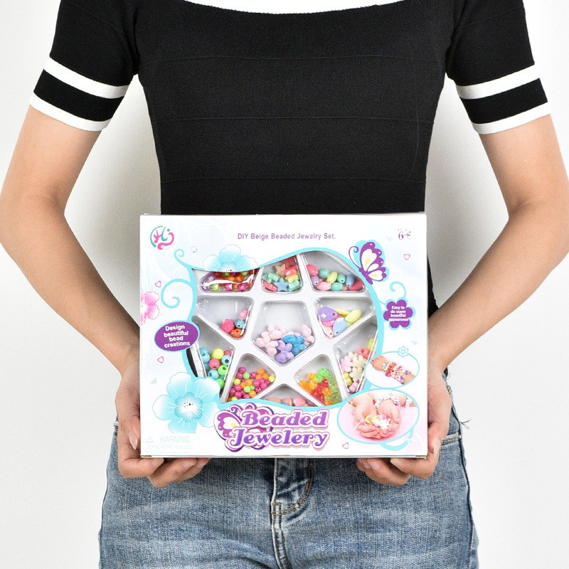 Bead Jewelry Kit - Colorful Bracelet Making