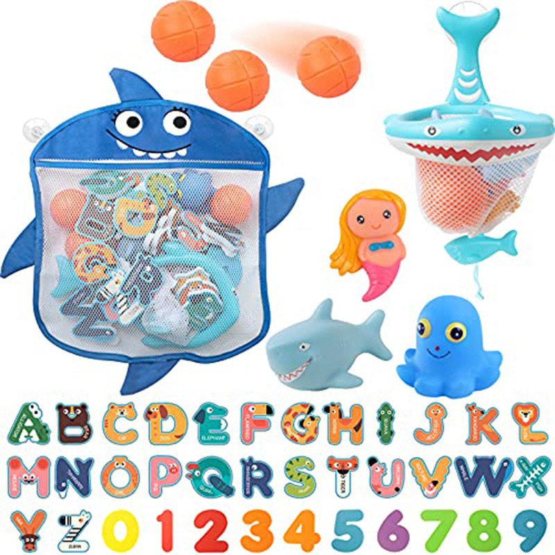 Anti-slip Bath Stickers - Alphabet Floating Set