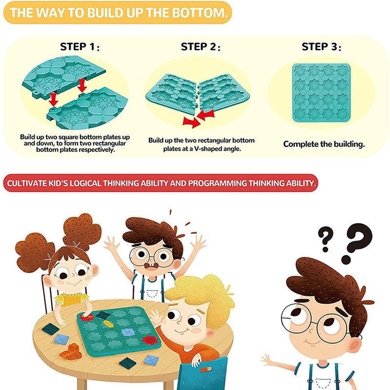 Logic Road Builder - Maze Game Educational