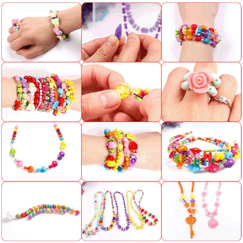 Bracelet Making Kit - DIY Beaded Jewelry Toy