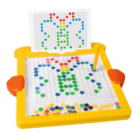 Magnetic Drawing Board - Plastic Bead Puzzle