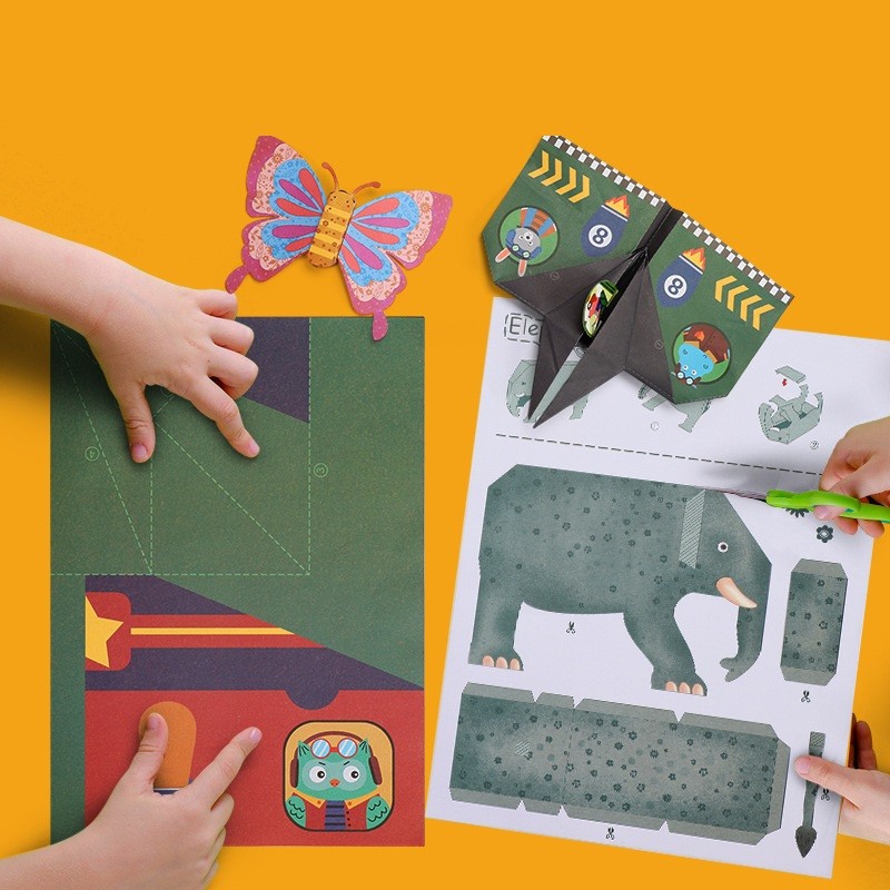 3D Paper Craft - Animal Model Kit Educational