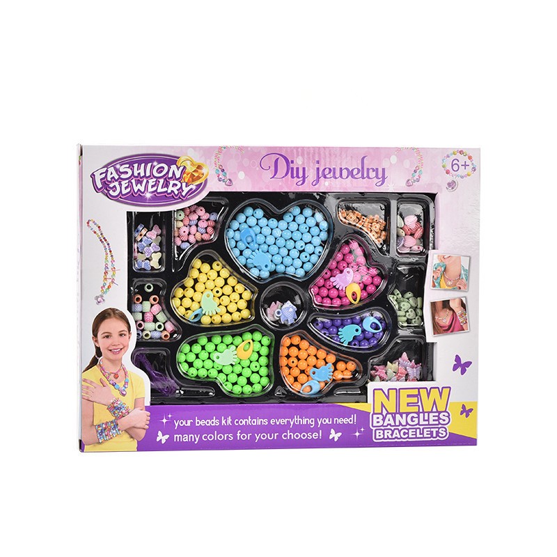 Jewelry Making Game - 24 Spaces Beads Threading