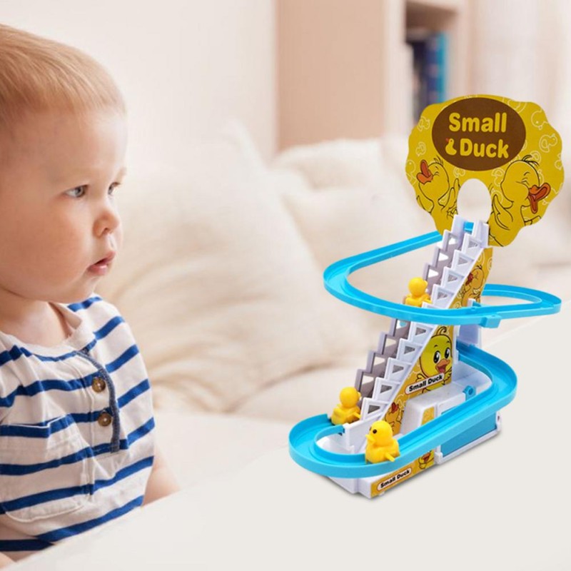 Electric Duck Race - Climbing Stairs Toy
