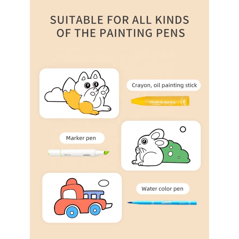 Drawing Scroll Paper - Long Roll Wall Coloring