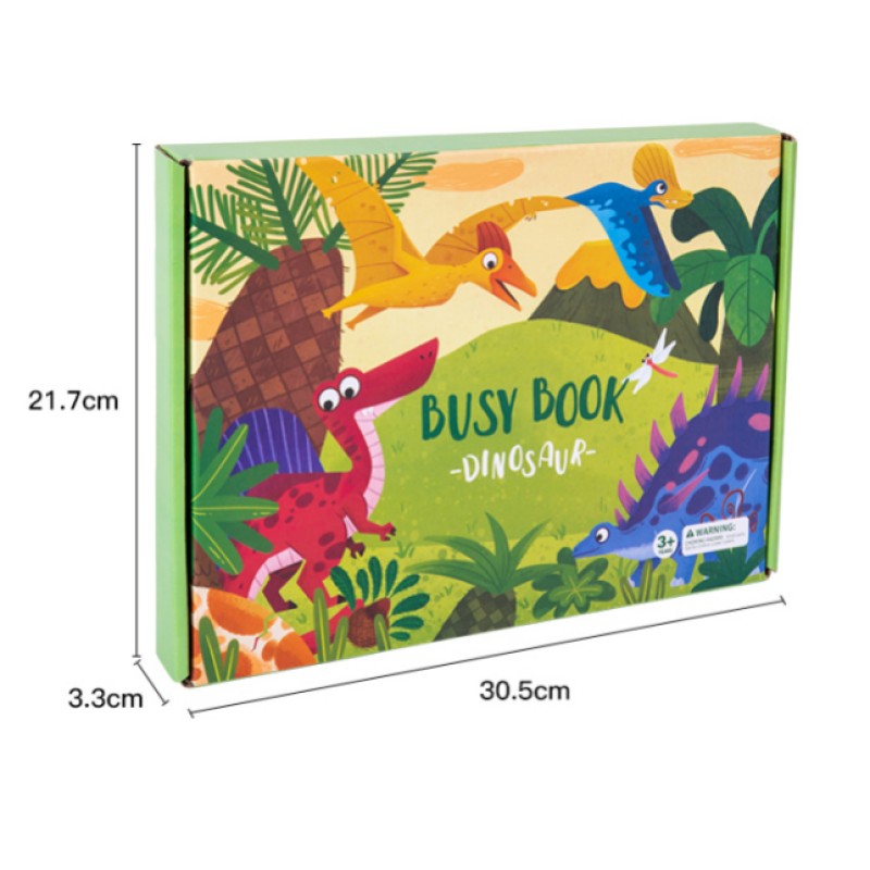 Animals Busy Book - Preschool Educational Toy