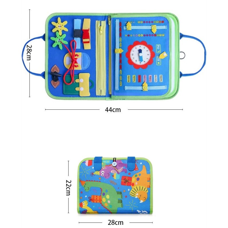 Sensory Learning Board - Montessori Toddler Toys