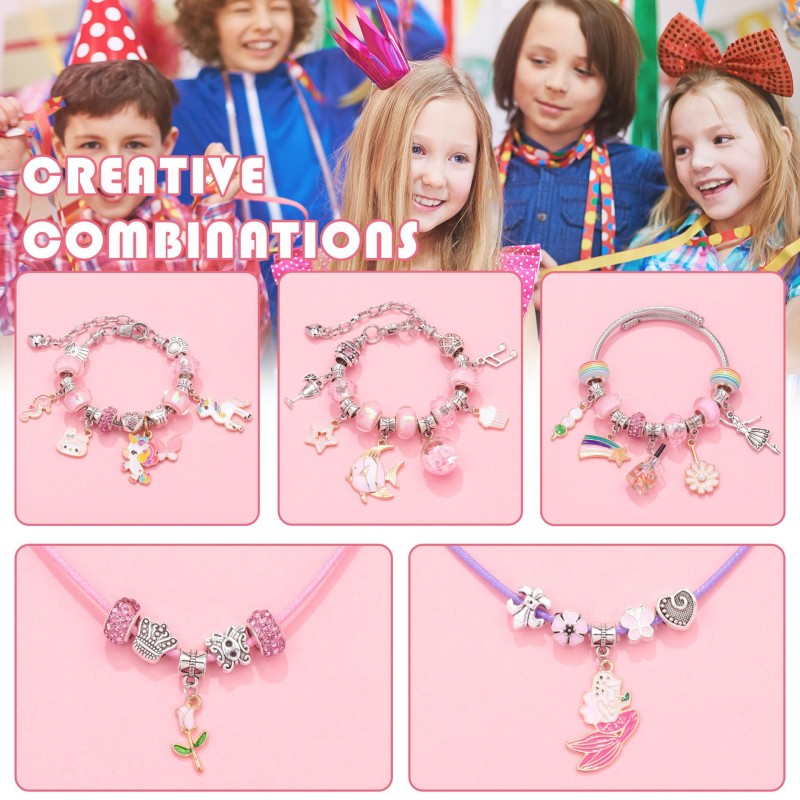 Jewelry Making Kit - Charm Bracelet Necklace