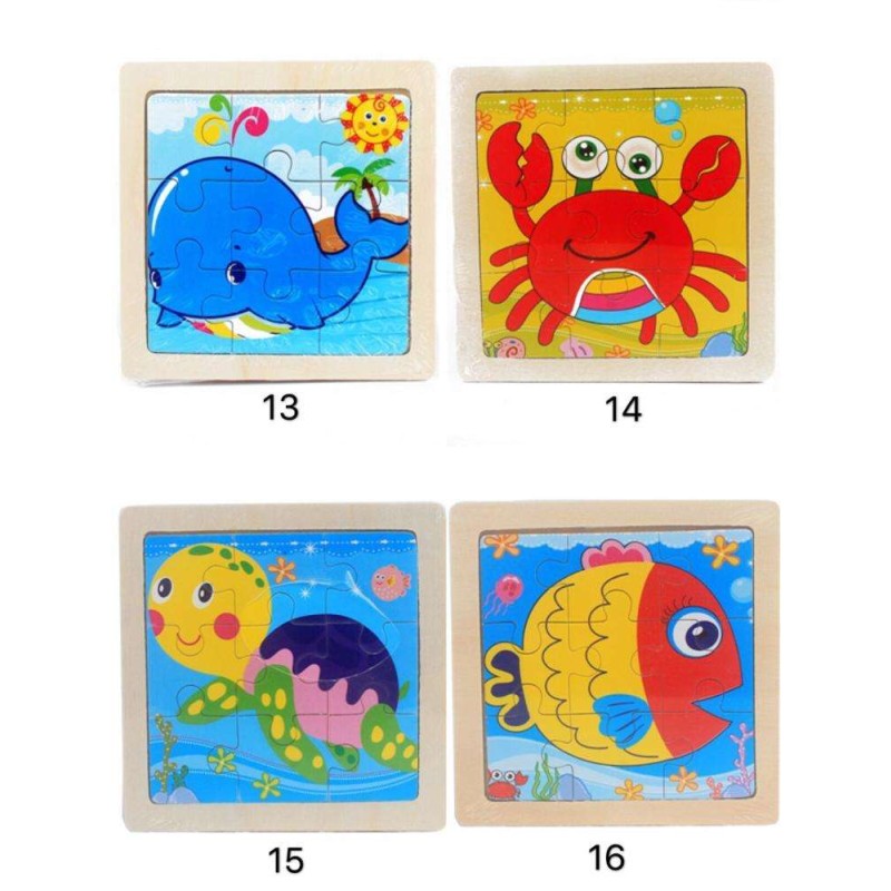 Wooden Puzzle - Children Educational Jigsaw
