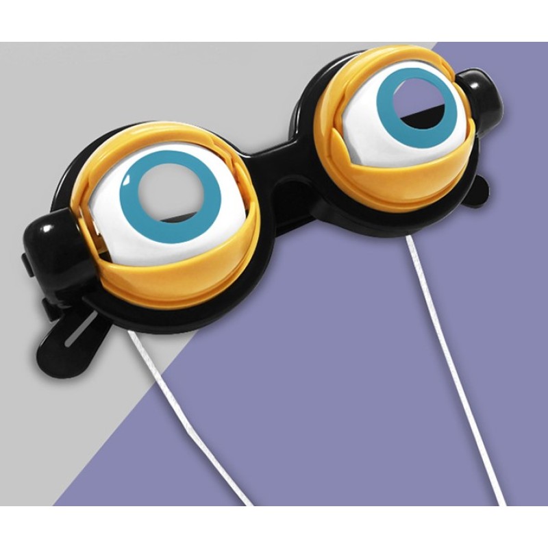 Party Glasses - Plastic Eye Prank Halloween Toy