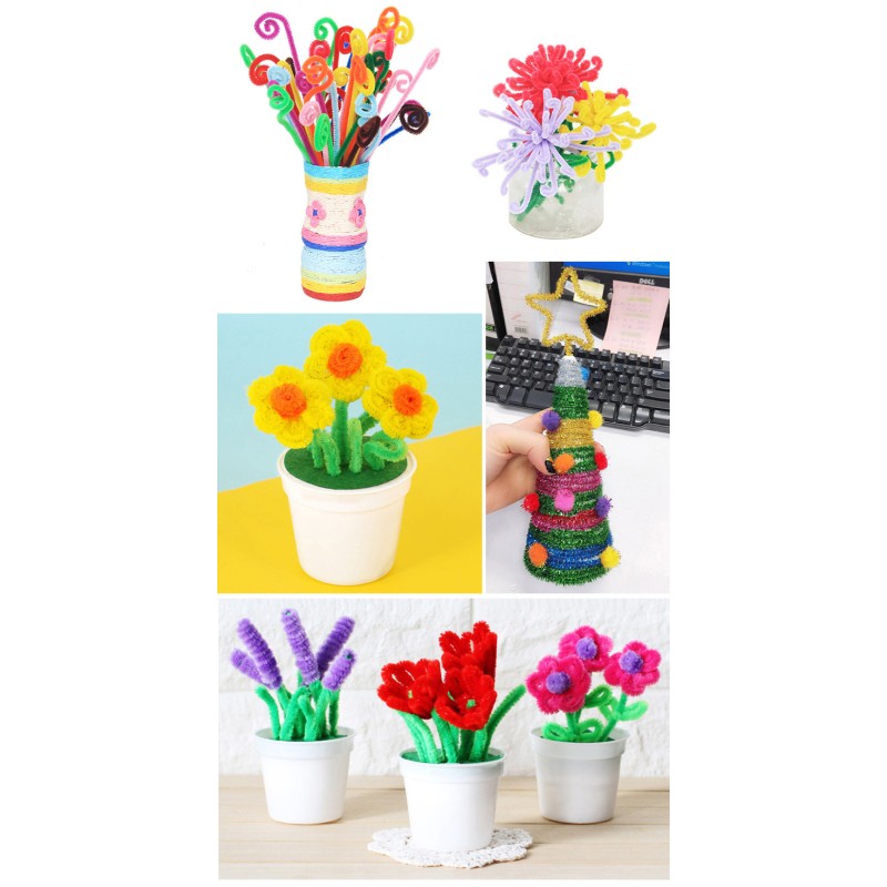 Felt Craft Kit - Sequin Glitter Pipe Cleaner