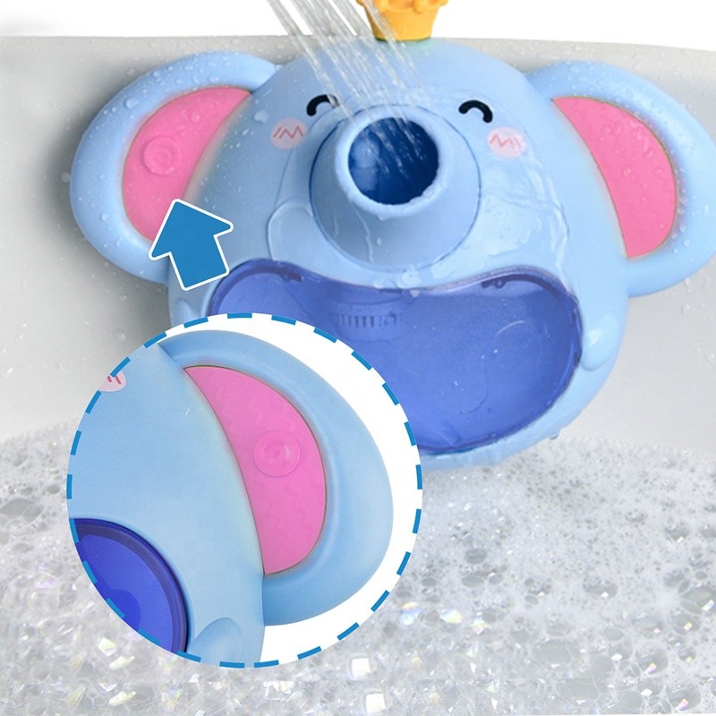 Electric Bubble Shower - Elephant Splash Bath Toy