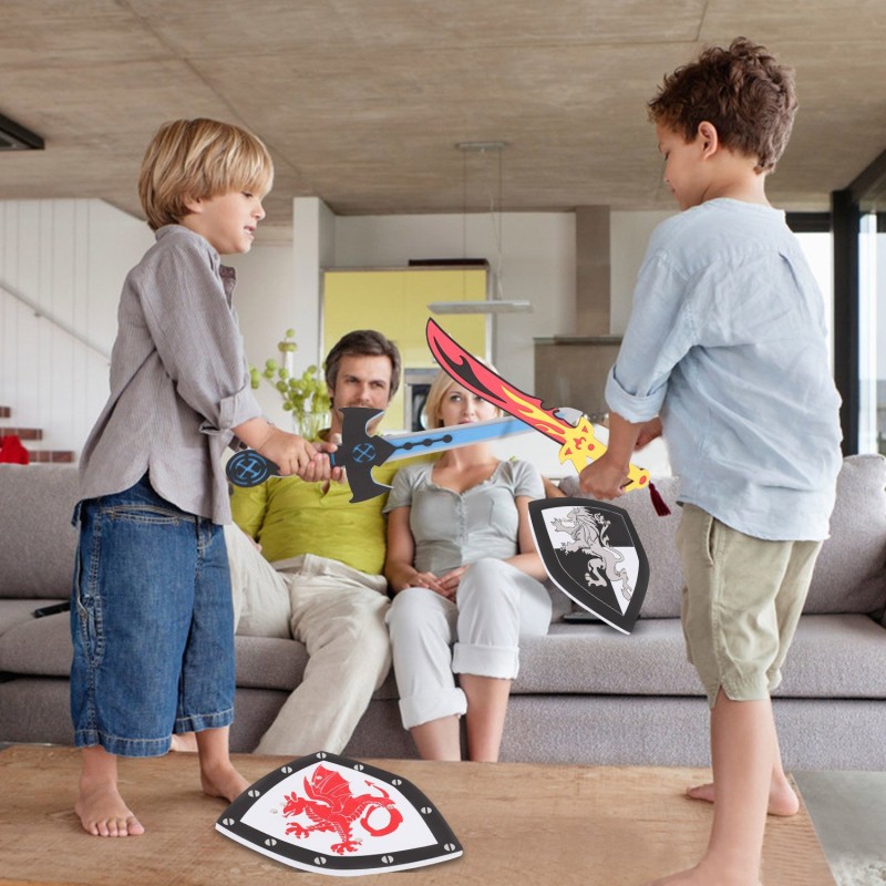 Sword Shield Set - Eva Foam Toys for Kids