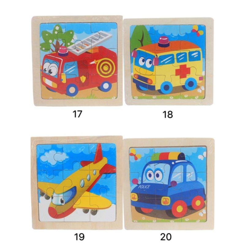 Wooden Puzzle - Children Educational Jigsaw