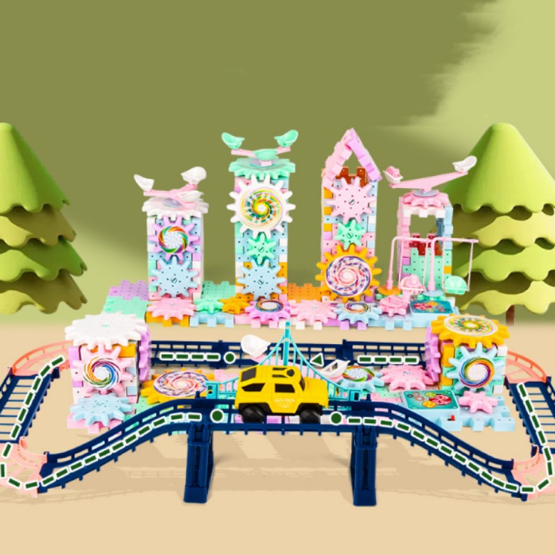 Science Building Blocks - Electric Gear Educational DIY