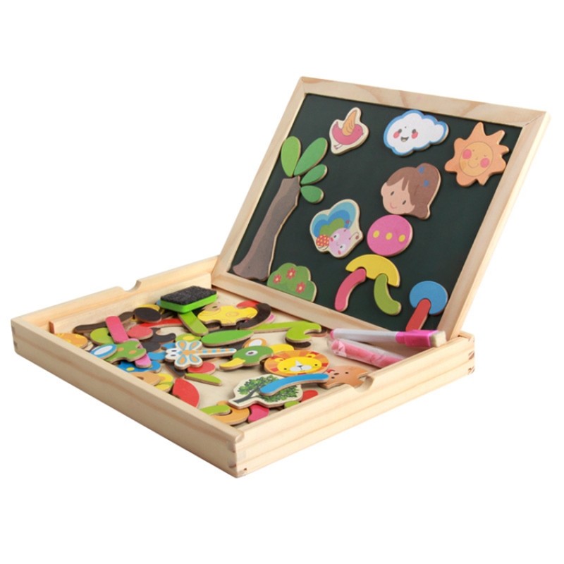 Magnetic Drawing Board - Double Side Animal