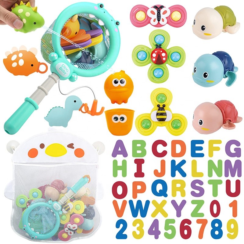 Anti-slip Bath Stickers - Alphabet Floating Set