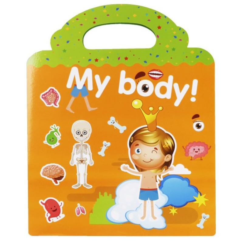 Scene Sticker Book - Removable Reusable Focus Training