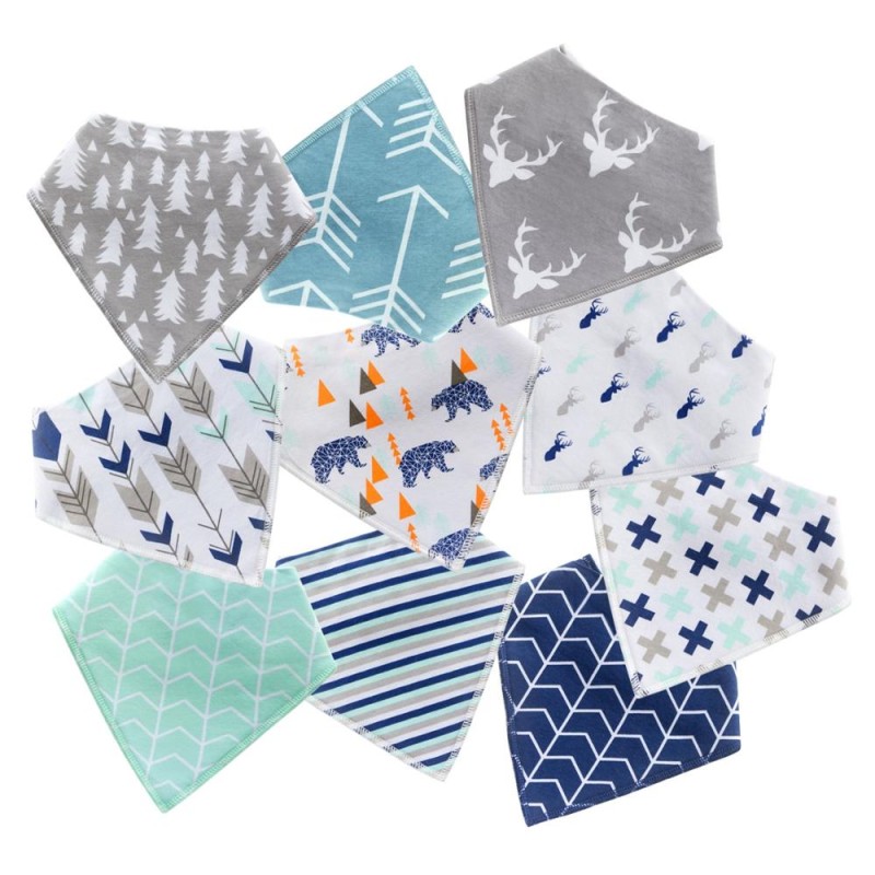 Drool Bibs - Organic Muslin Bandana