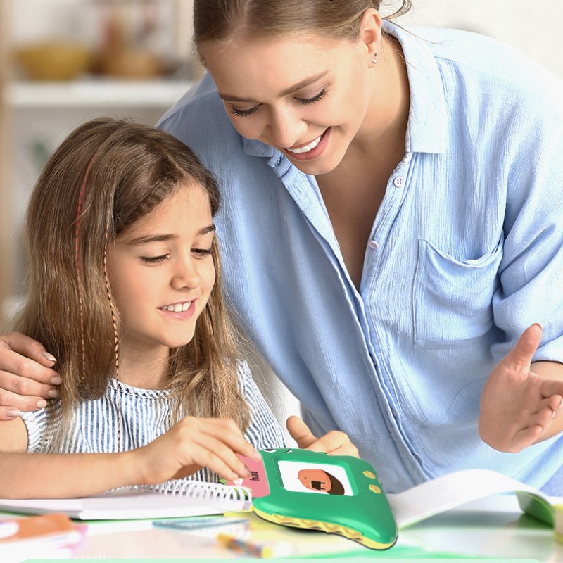 Flash Card Machine - Early Education Anti-fall Puzzle