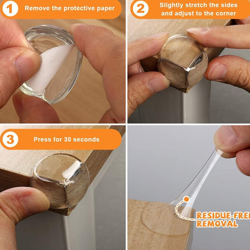Table Corner Guard - Transparent PVC Protector