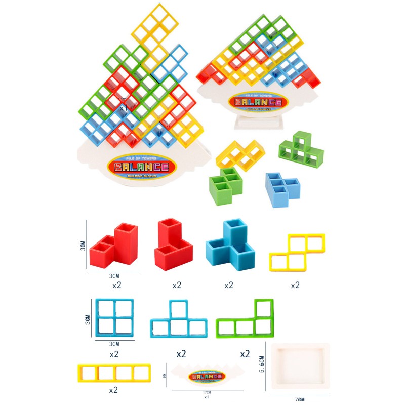Stacking Blocks - Russia Jigsaw Educational