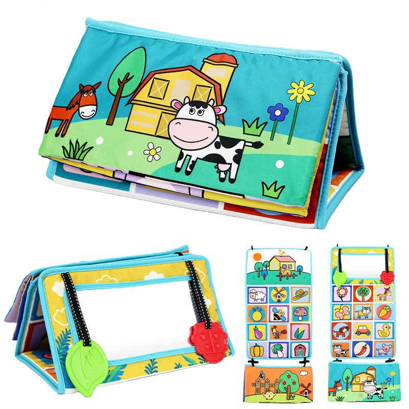 Black White Toy - High Contrast Tummy Time