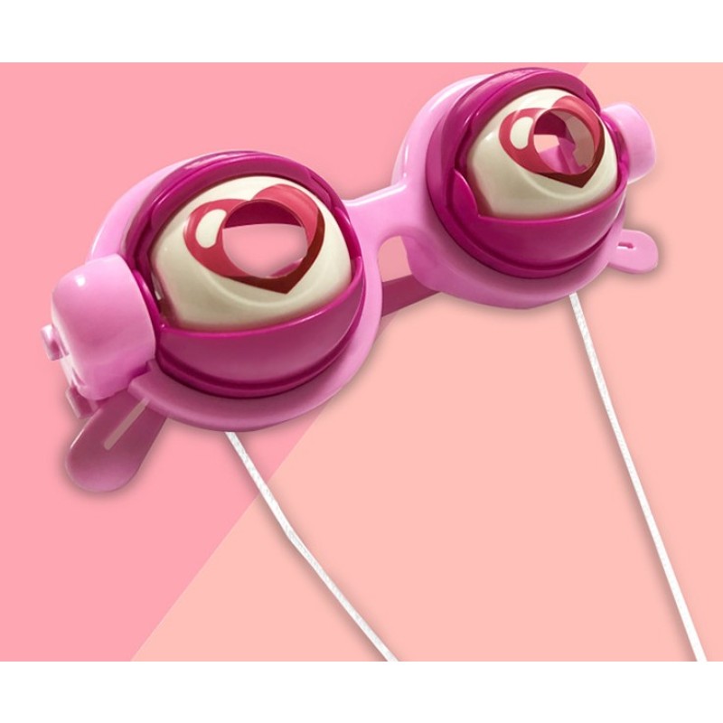 Party Glasses - Plastic Eye Prank Halloween Toy