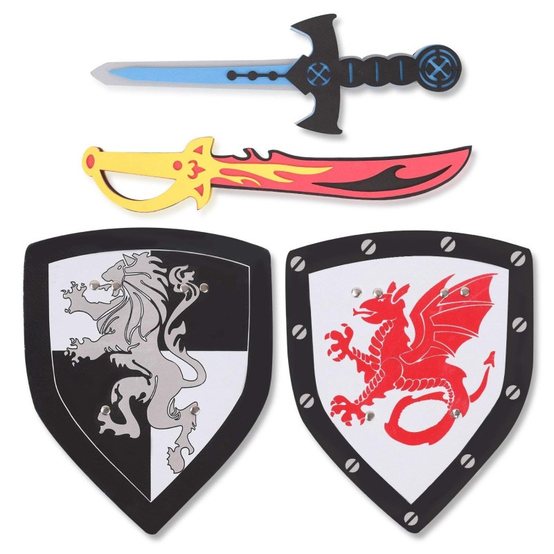 Sword Shield Set - Eva Foam Toys for Kids
