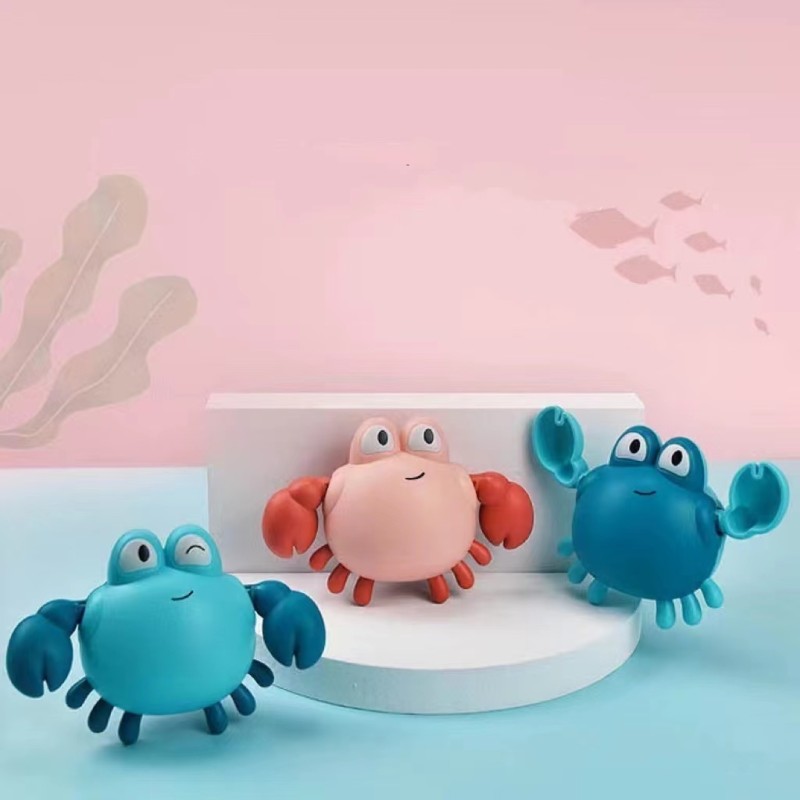 Wind-up Crab Toy - Swimming Bathtub Model
