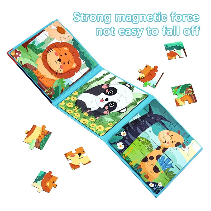 Magnetic Puzzle - Traffic Animal Jigsaw