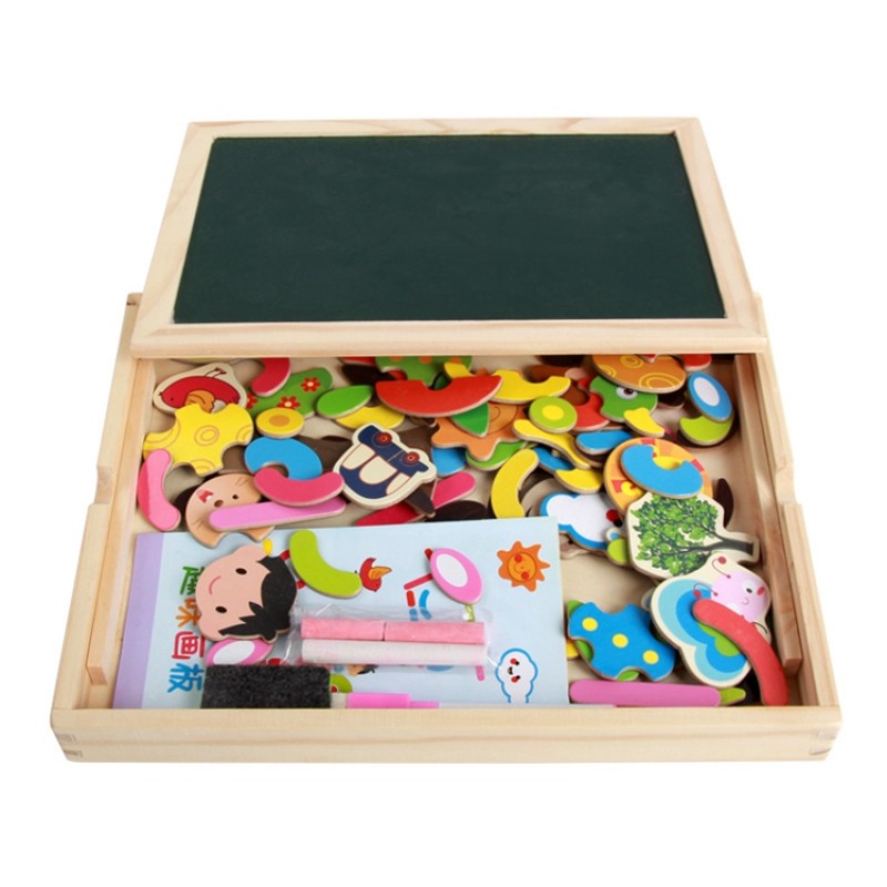 Magnetic Drawing Board - Double Side Animal