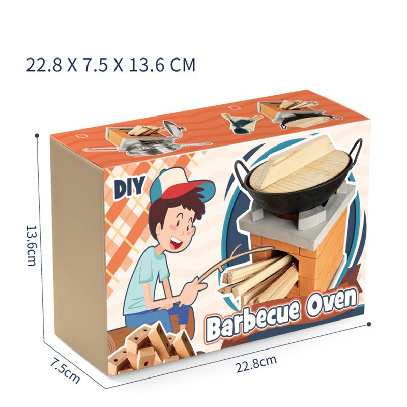 Simulation Stove Toy - Barbecue Grill DIY