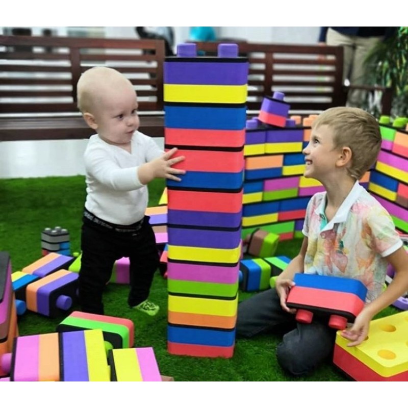 Soft Foam Blocks - Non-toxic Educational Toy