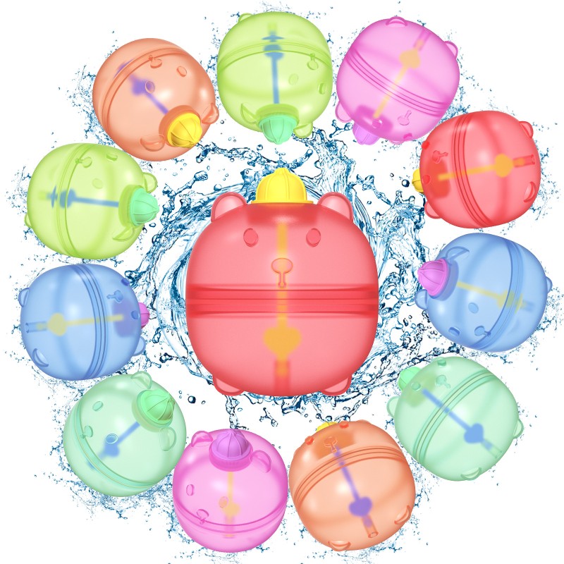 Reusable Water Balloons - Quick Fill Splash Balls