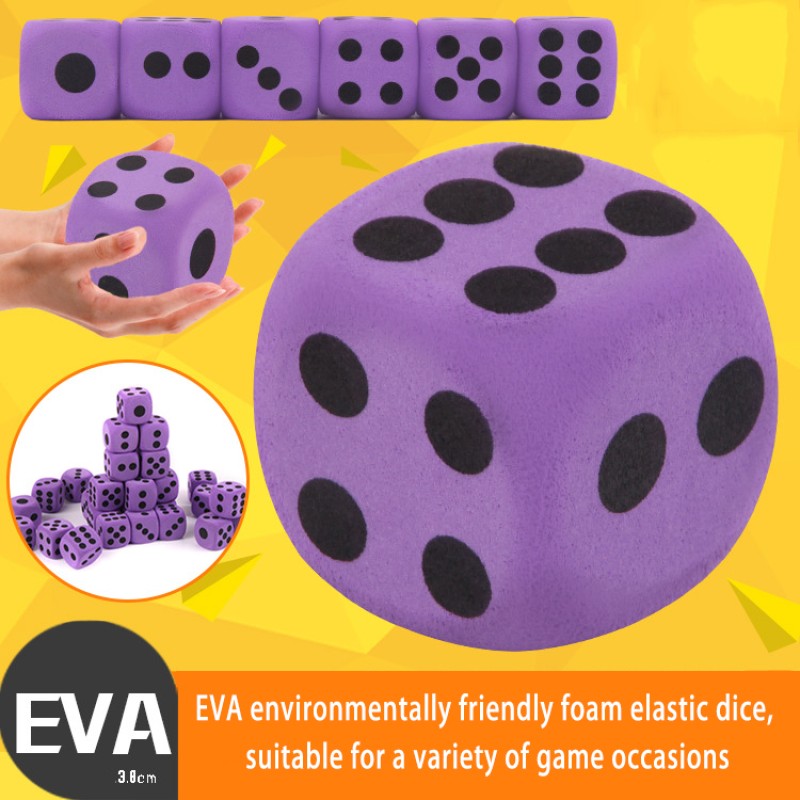 Foam Dice - Game Props Custom Shape