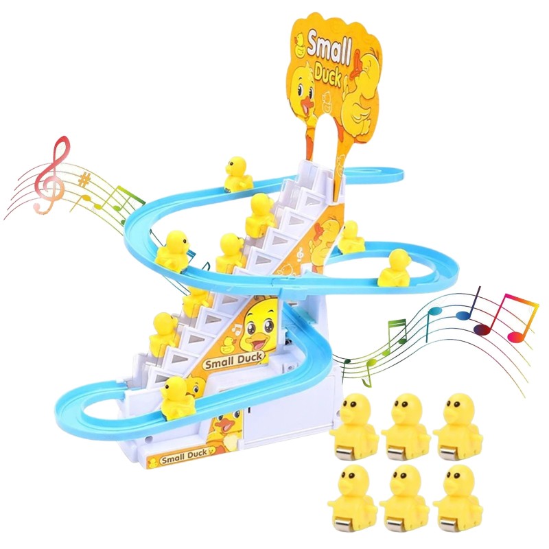 Electric Duck Race - Climbing Stairs Toy