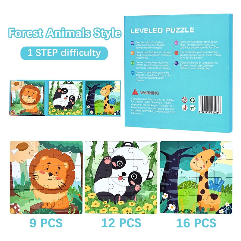 Magnetic Puzzle - Traffic Animal Jigsaw