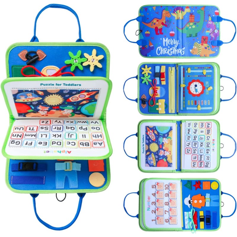 Sensory Learning Board - Montessori Toddler Toys