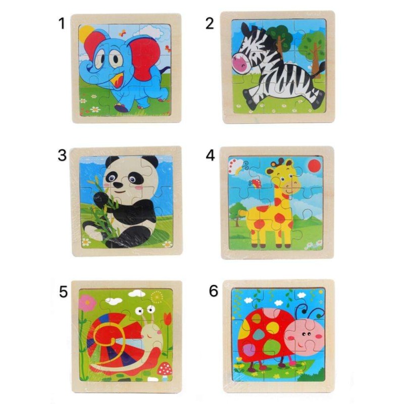 Wooden Puzzle - Children Educational Jigsaw