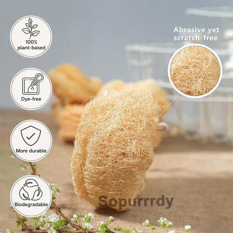 Custom Loofah Sponge Manufacturer - Natural Organic Exfoliating Shower Bath Sponge