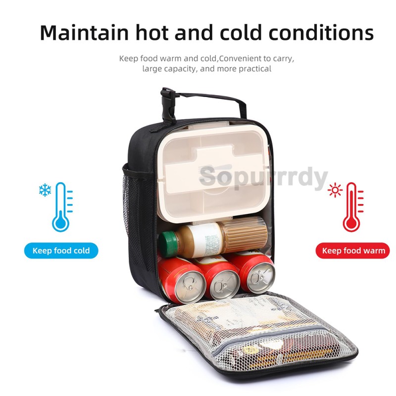 Custom Lunch Box Factory - Reusable Insulated Lunch Bag for Work Picnic