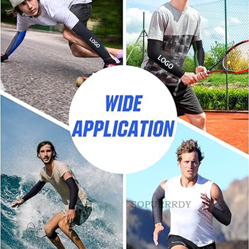 Custom Sun Sleeves Factory - UV Protection Anti Slip Cooling Sports Arm Covers