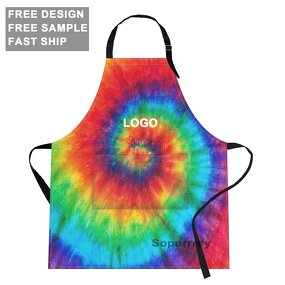 Custom Home Apron Manufacturer - Colorful Adjustable Strap Reusable Apron