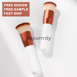 Custom Makeup Brush Manufacturer - Flat Top Brush Mineral Powder Buffing Brush