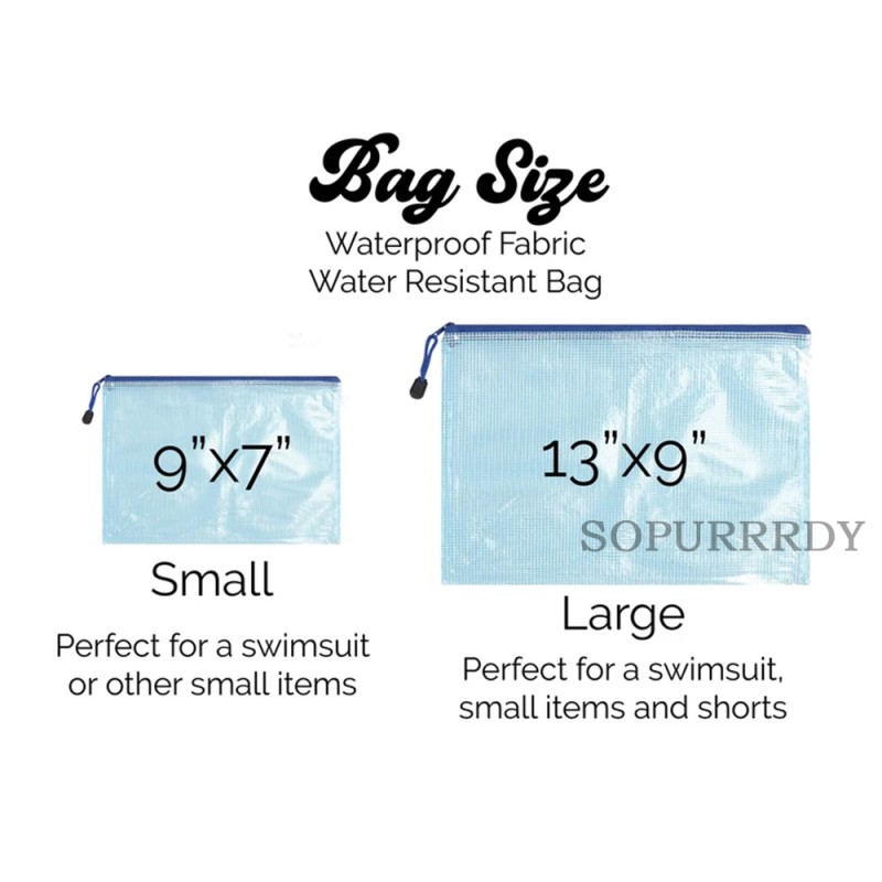 Custom Beach Bag Factory - Personalized Retro Wet Bag Zipper Pool Bag
