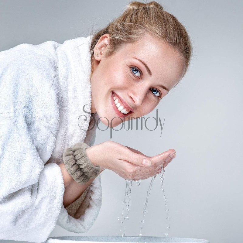 Custom Wrist Bands Factory - Microfiber Wash Towel Band Scrunchies Wristbands