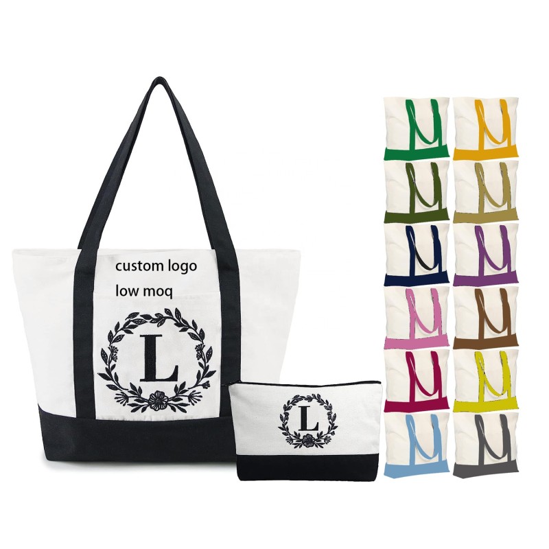 Custom Tote Bag Manufacturer - Heavy Duty Blank Cotton Canvas Shopping Bag
