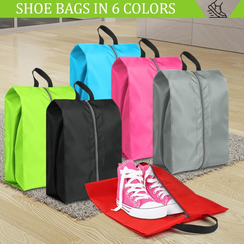 Custom Travel Shoe Bag Factory - Waterproof Zipper Shoe Storage Organizer Pouch
